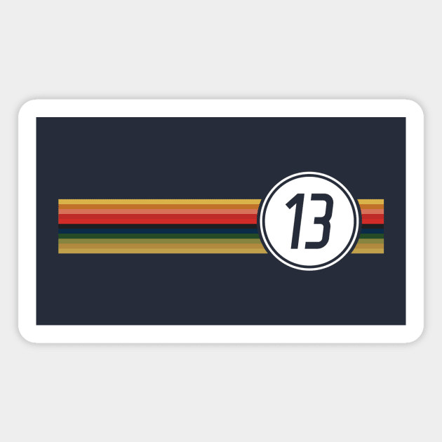 Doctor 13 Magnet by WMKDesign